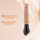 Dr. Skin Silicone - Dr. Knight - Thrusting Gyrating Vibrating Dildo